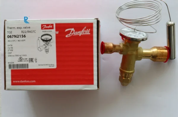 Automatic Thermostatic Expansion Valve, Brass, R404A - view 5