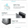 Automatic with Hepa Filter, AIKE, AK2065, Wall, ABS - view 5