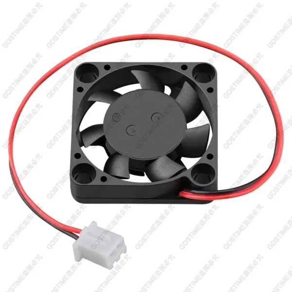 Axial Air Flow Fan, 30x30x7mm, 3007, 30mm, Brushless - view 2