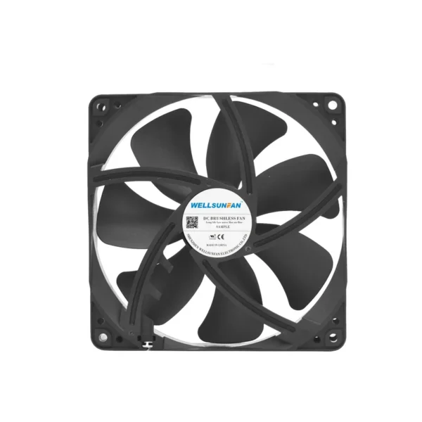 Axial Brushless Cooling Fan, WELLSUNFAN, 140x140x25mm, CFM - view 4