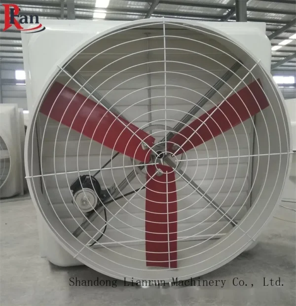 Axial Cooling Exhaust Fan, FRP, 380V, Nylon fiber - view 2