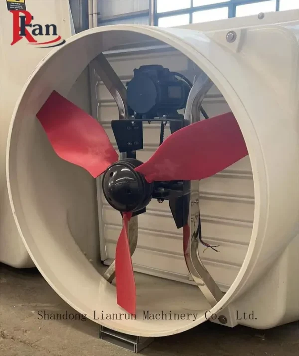 Axial Cooling Exhaust Fan, FRP, 380V, Nylon fiber - view 4