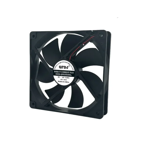 Axial Cooling Fan, 120*120*25mm, DC12025MSL, 2000RPM, 12V - view 2