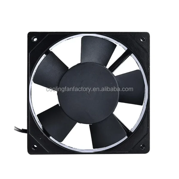 Axial Cooling Fan, 120mm, 220V, 12025, 120x120x25mm - view 2