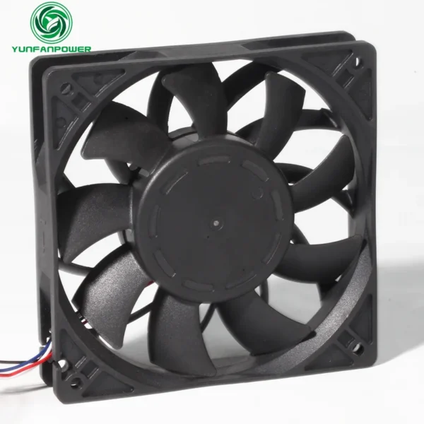 Axial Cooling Fan, 120x120x25mm, 24V/12V - view 3
