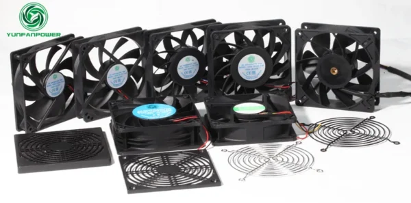 Axial Cooling Fan, 120x120x25mm, 24V/12V - view 4