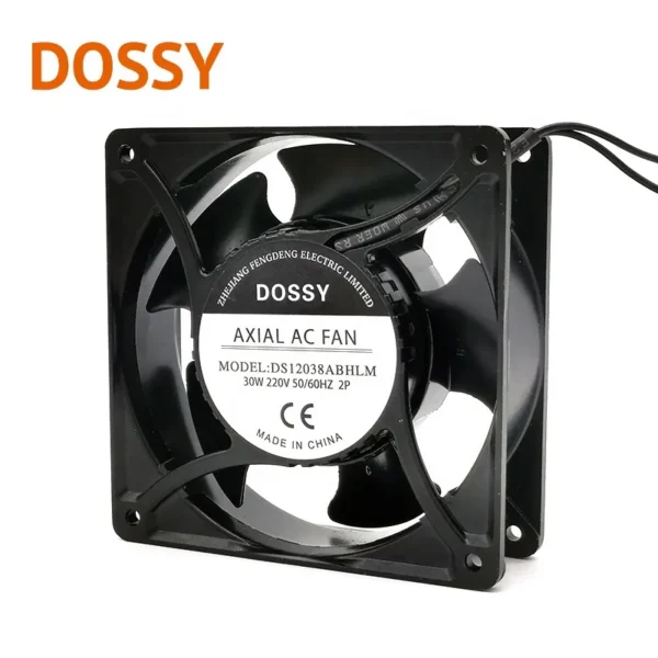 Axial Cooling Fan, 120x120x38, 4.5inch, Cast, Aluminum - view 2