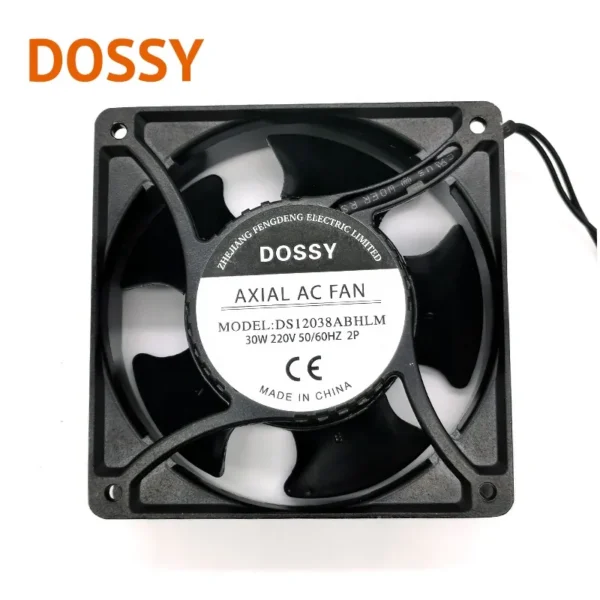 Axial Cooling Fan, 120x120x38, 4.5inch, Cast, Aluminum - view 5
