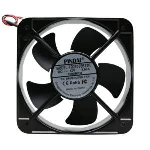 Axial Cooling Fan, 200mm, 20060, 200x200x60mm, Brushless