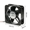 Axial Cooling Fan, 200mm, 20060, 200x200x60mm, Brushless - view 3