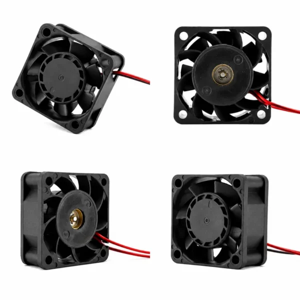 Axial Cooling Fan, 40x40x20mm, 220V, 8000RPM, Brushless - view 3