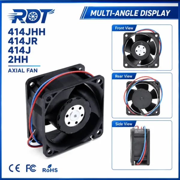 Axial Cooling Fan, 414JR, 24V, 40mm, 4025 - view 5