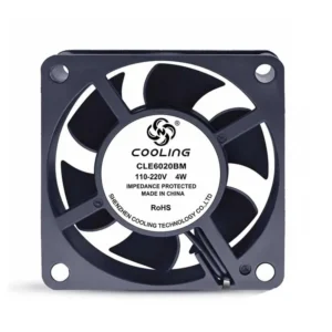 Axial Cooling Fan, 6020, 60x60x20mm, 110V, 220V