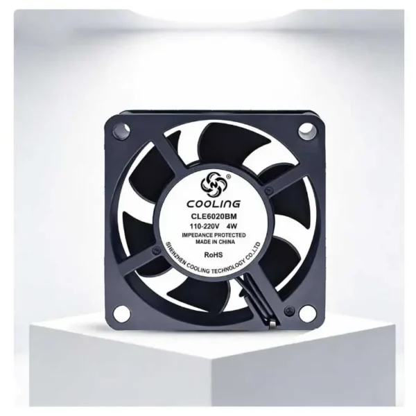 Axial Cooling Fan, 6020, 60x60x20mm, 110V, 220V - view 4