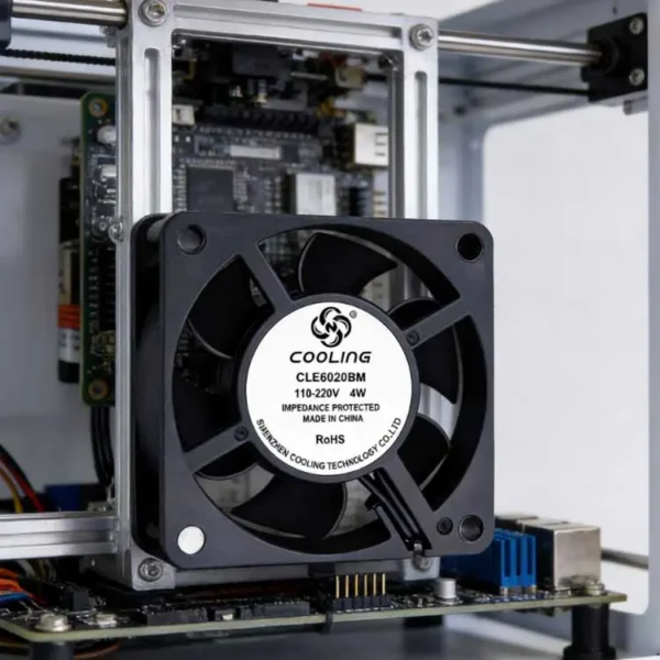 Axial Cooling Fan, 6020, 60x60x20mm, 110V, 220V - view 5