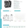 Axial Cooling Fan, 80x80x38mm, 110-220 - view 2