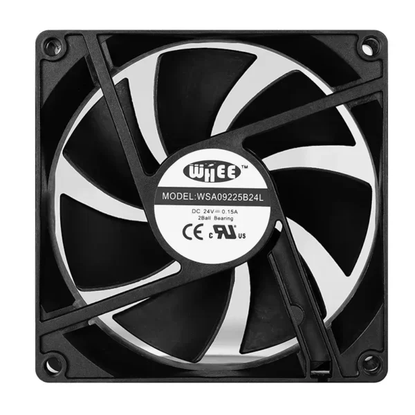 Axial Cooling Fan, 9225, 12V, 2Ball