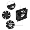 Axial Cooling Fan, 9225, 12V, 2Ball - view 3