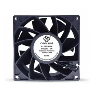 Axial Cooling Fan, 9238, 92x92x38mm, 110V, 220V