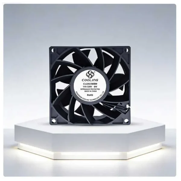 Axial Cooling Fan, 9238, 92x92x38mm, 110V, 220V - view 4