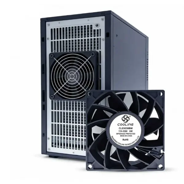 Axial Cooling Fan, 9238, 92x92x38mm, 110V, 220V - view 5