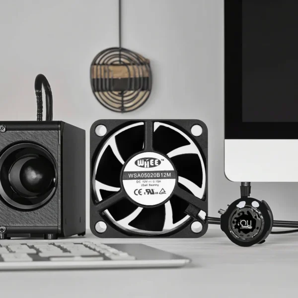 Axial Cooling Fan, Brushless, 50mm, 5V/12V, PWM
