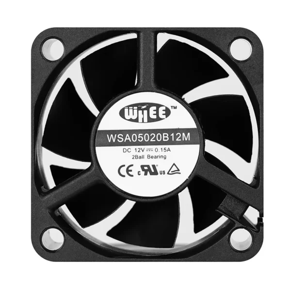 Axial Cooling Fan, Brushless, 50mm, 5V/12V, PWM - view 2