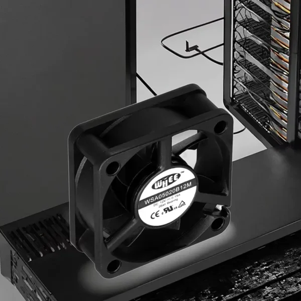Axial Cooling Fan, Brushless, 50mm, 5V/12V, PWM - view 4