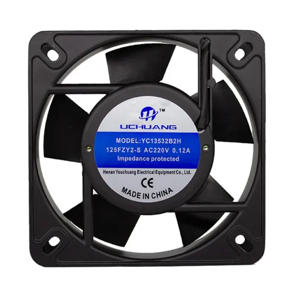 Axial Cooling Fan, Customized13532, Aluminum, 135*135*32mm
