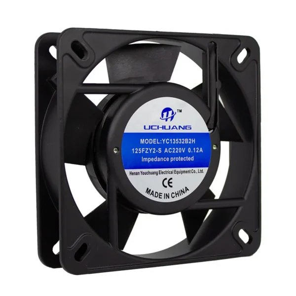 Axial Cooling Fan, Customized13532, Aluminum, 135*135*32mm - view 3