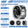 Axial Cooling Fan, W2E200-HH38-05, 230VAC, 80W, 2800RPM - view 2