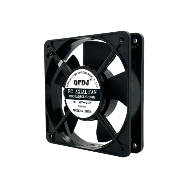 Axial Cooling Fan, Waterproof, IP65/IP67/IP68, 120x120x25mm - view 5