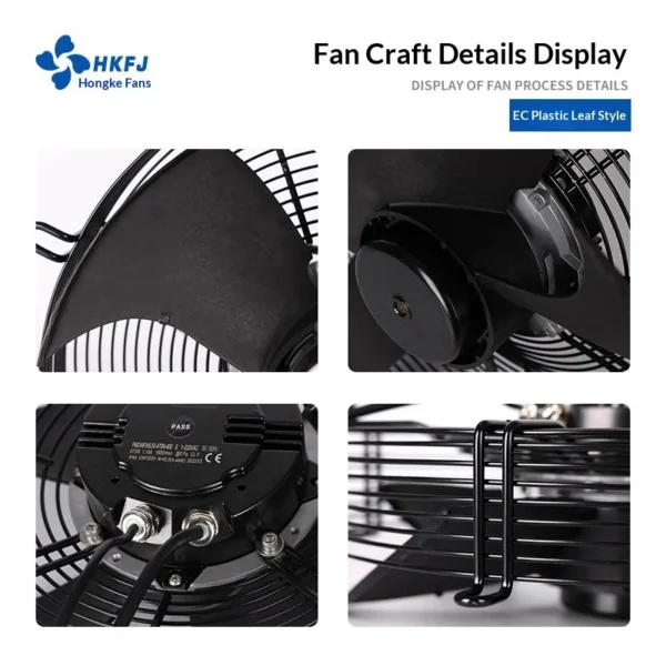 Axial Cooling Fan, YWF-300EC, 220V, 2100, RPM - view 3