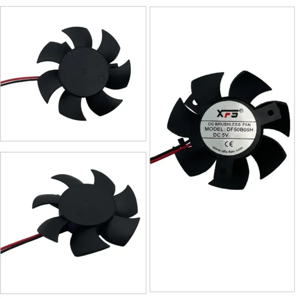 Axial Duct Fan, DF50B05H-6, 4500, RPM, 5010 - view 2