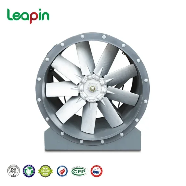 Axial Exhaust Fan, 1000Pa, 380V, Electric
