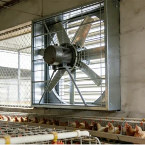 Axial Exhaust Fan, Steel, Wall