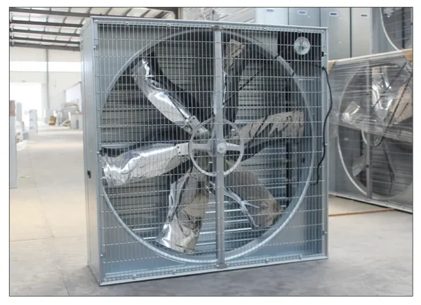 Axial Exhaust Fan, Steel, Wall - view 5