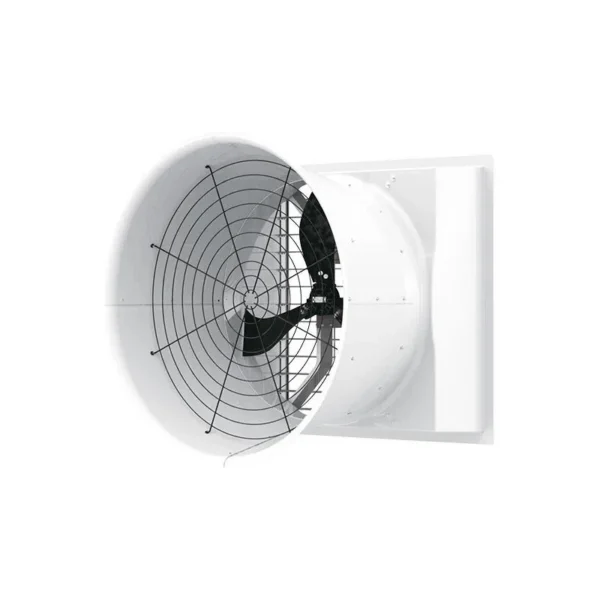 Axial Exhaust Fan, Wall, 380V, Cast Iron