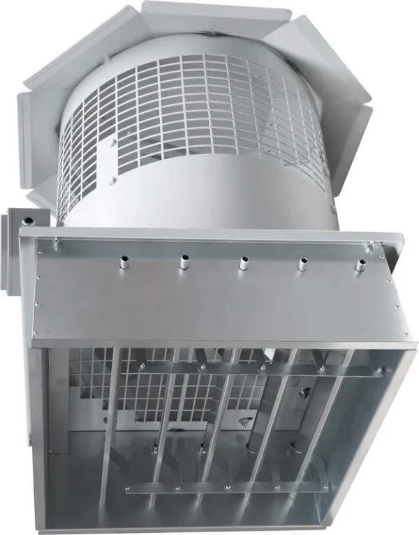 Axial Exhaust Roof Fan, VENTEUROPE, IE2~IE3, Cast - view 2
