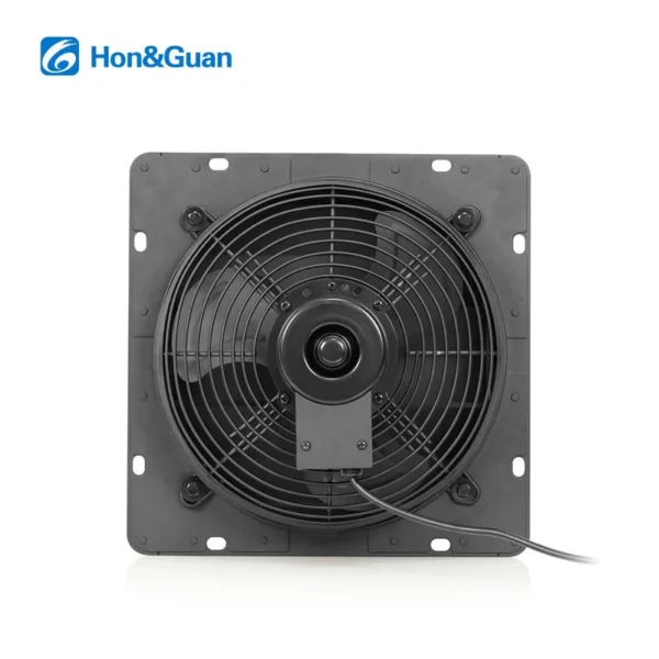 Axial Exhaust Shutter Fan, HONGGUAN, 300mm, 110V, Aluminum - view 3