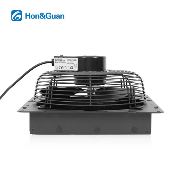 Axial Exhaust Shutter Fan, HONGGUAN, 300mm, 110V, Aluminum - view 6