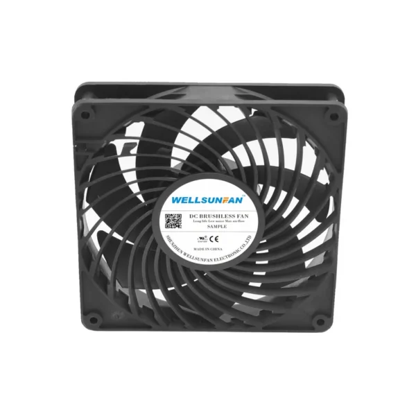 Axial Exhaust Ventilation Fan, WELLSUNFAN, 14025, 140x140x25mm - view 6