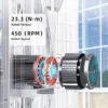 Axial Fan, 1100W, 430RPM, 40700CMH, IP66 - view 5