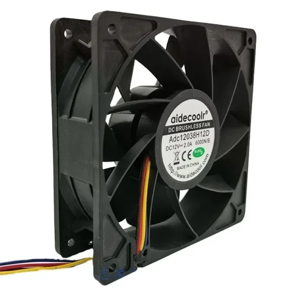 Axial Fan, 12038, 120x120x38mm, 12V, 24V