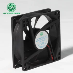 Axial Fan, 12V, 24V, 3in, Plastic
