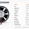 Axial Fan, 12V/24V, DF50B12M - view 3