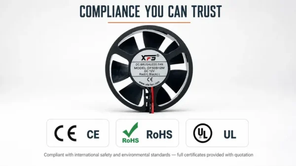 Axial Fan, 12V/24V, DF50B12M - view 5