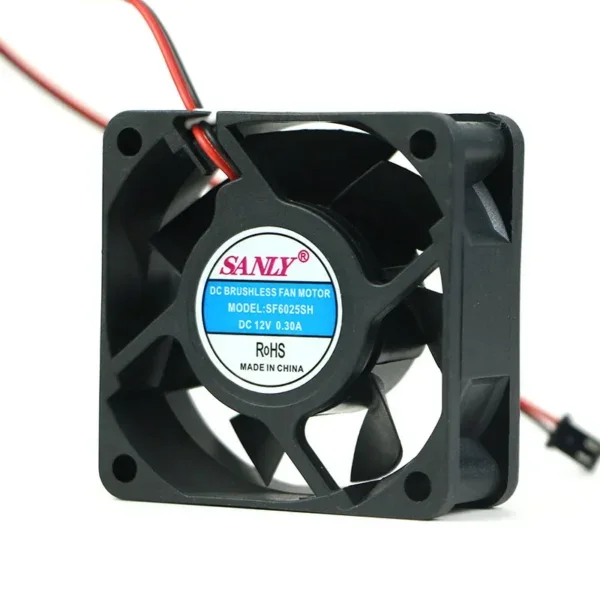 Axial Fan, 1500-6000rpm, Brushless, 12v, 24v
