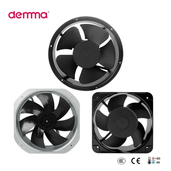 Axial Fan, 220mm, 100V/125V, 579CFM, 8.6inch - view 3
