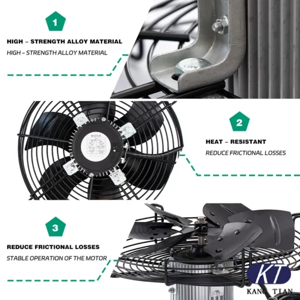 Axial Fan, 220V, 380V, 400W, 1400rpm - view 3